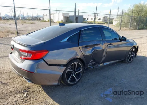 2020 Honda Accord Sport из США, поврежденный, VIN 1HGCV1F31LA105247